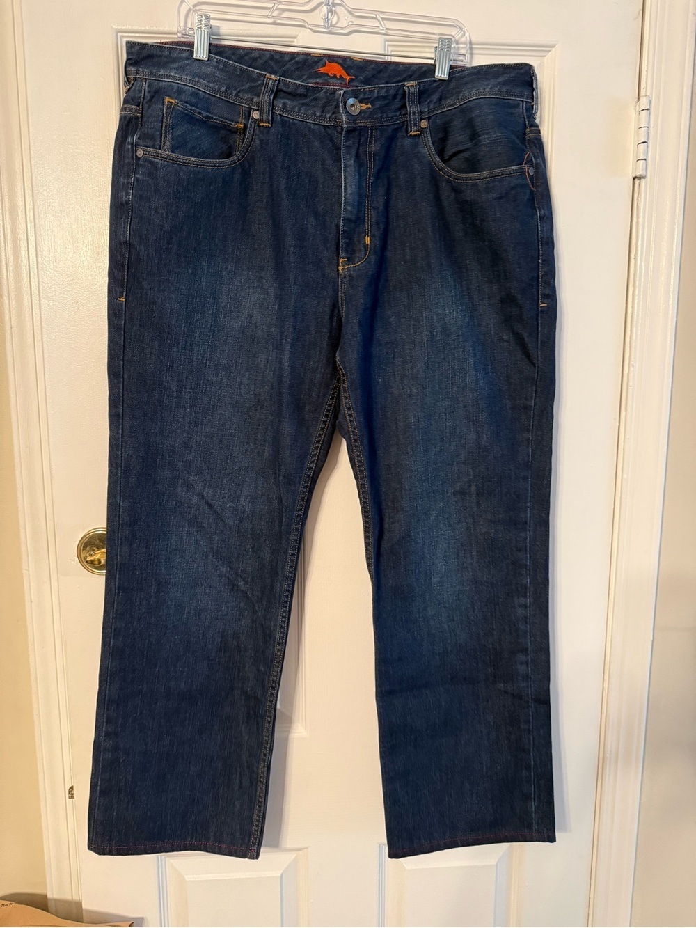 Tommy Bahama Men's Dark Indigo Straight Jeans